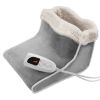 VEVOR Electric Foot Warmer 6-Level Heating Slippers Feet Warmer with Smart Timer